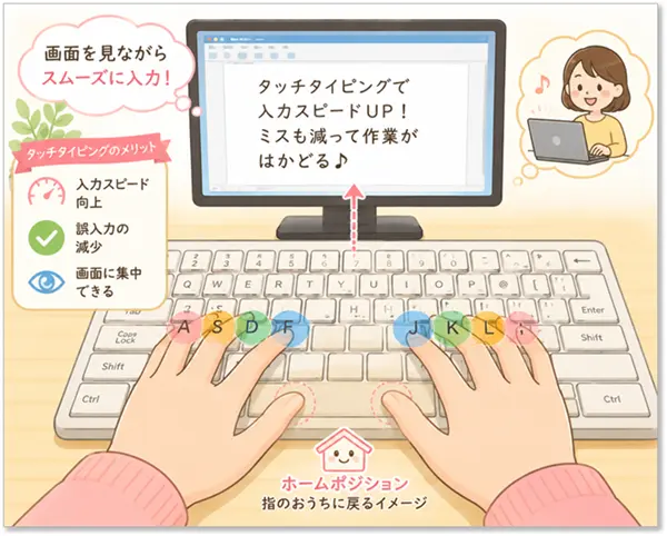 【タイピングが遅い…を卒業！】