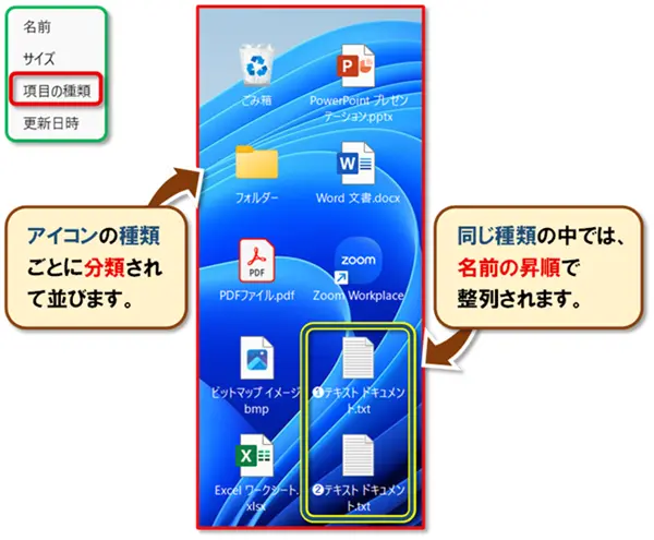 ショートカットキー【Windows キー+D】