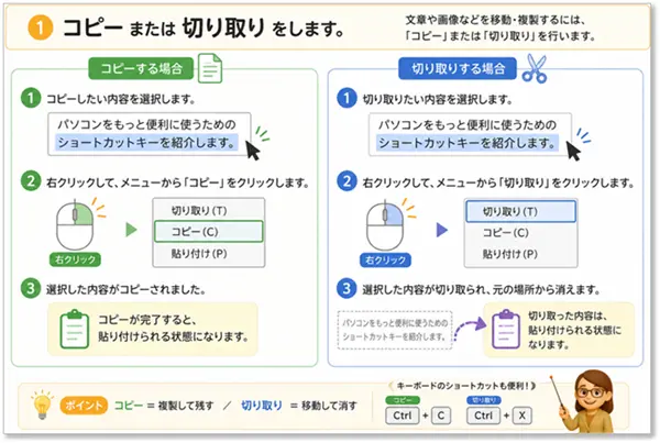 ショートカットキー【Windows キー+V】