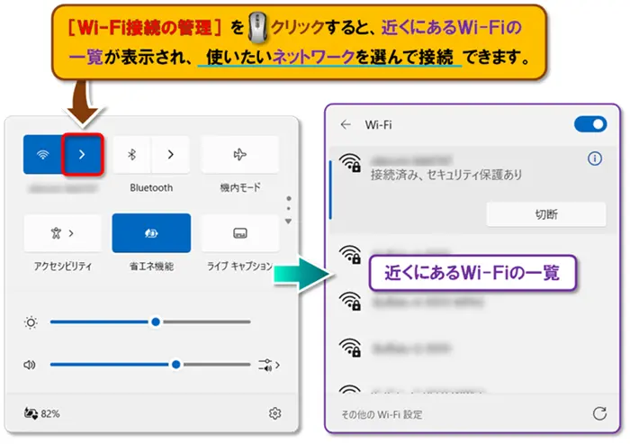ショートカットキー【Windows ロゴ キー+A】