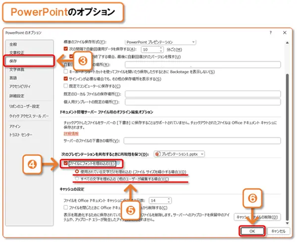 【PowerPoint：フォント設定】
