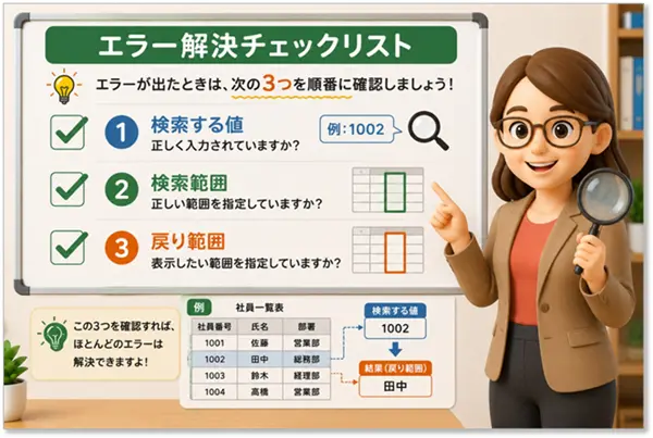 【Excel XLOOKUP関数の使い方】