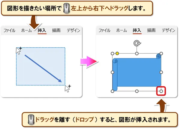 【図形の塗りつぶし7種類】